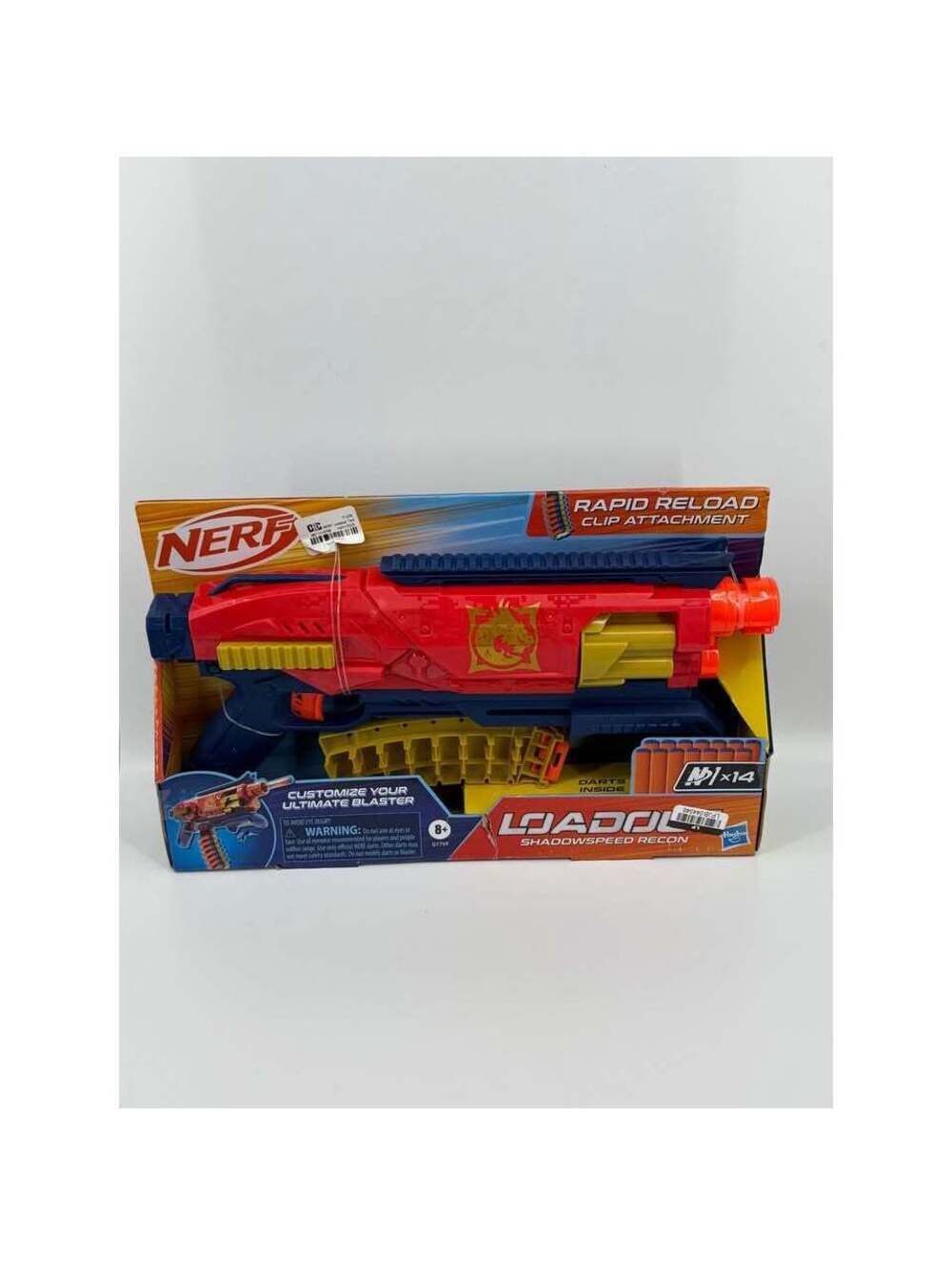 NERF Loadout Shadowspeed Recon Customize Your Ultimate Blaster Toy Gun Red